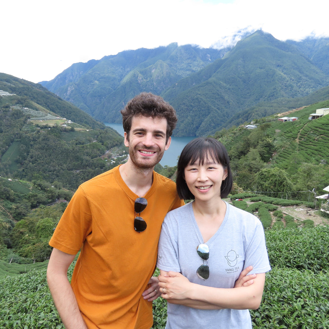 All About Yang Tea
We are tea lovers!

We like to drink it in a daily basis and several times per day. We study about its culture, its production methods and the art that surrounds it.

Tea is much more than a drink, it is the atmosphere that surrounds it from its birth to your cup. At Yang Tea Taiwan we humbly learn season after season, we are in contact with the farmers who care for their plants, with the masters who produce the tea, and with the artists who give it deep meaning.

We are Iris & José